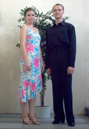J a Petra v hotelu Legie 23.6.2005,-foto